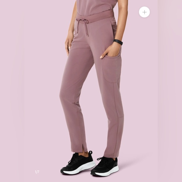 Mandala Womens Red Pants - Picture 3 of 4